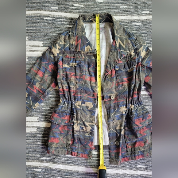 Aztec Print Urban Outfitters Utility Jacket - Autumn Or Spring - Picture 5 of 8